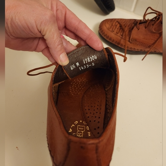 Brown Dexter Leather Comfort Shoe Size 6.5 - Picture 5 of 7